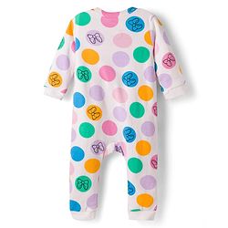 Babyhug Disney Interlock Knit Full Sleeves Rompers With Minnie & Friends Graphics Pack of 3 - Multicolor