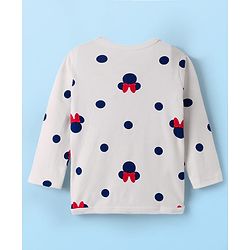 Babyhug Disney 100% Cotton Knit  Full Sleeves Front Open Jhablas With Minnie Mouse Graphic Pack of 3 - Multicolour