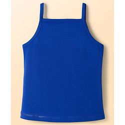 Babyhug Disney Lycra Knit Sleeveless Slips With Minnie Mouse Graphics Pack Of 3 - Blue, White and Red