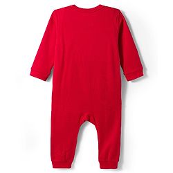 Babyhug Disney Interlock Knit Full Sleeves Romper with Minnie Mouse Graphic Pack of 3- Red Blue & White