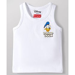 Babyhug Disney Single Jersey Knit Sleeveless Vests With Mickey Mouse And Friends Print Pack of 3 - Multicolor