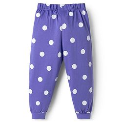 Babyhug Disney Single Jersey Knit Full Sleeves T-Shirt & Pyjama Night Suit with Minnie Mouse Graphics - Multicolor