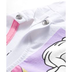 Babyhug Disney Single Jersey Knit Full Sleeves T-Shirt & Pyjama Night Suit With Minnie Mouse Graphics - Multicolor