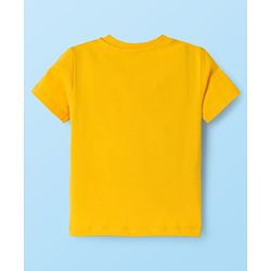 Babyhug Disney 100% Cotton Half Sleeves T-Shirts With Mickey Mouse & Friends Graphic Pack of 2 - Multicolour