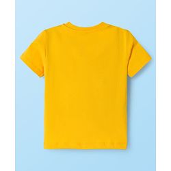 Babyhug Disney 100% Cotton Half Sleeves T-Shirts With Mickey Mouse & Friends Graphic Pack of 2 - Multicolour