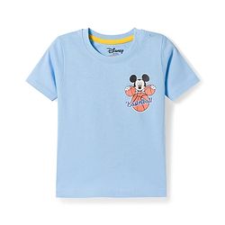 Babyhug Disney Single Jersey Knit Half Sleeves T-Shirts With Mickey Mouse Graphics Pack of 3 - Multicolor