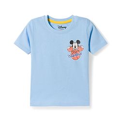 Babyhug Disney Single Jersey Knit Half Sleeves T-Shirts With Mickey Mouse Graphics Pack of 3 - Multicolor