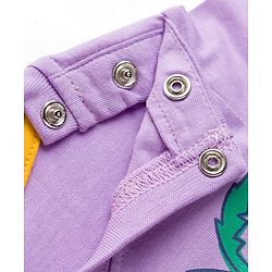 Babyhug 100% Cotton Knit Half Sleeves Beach Theme Printed & Striped T-Shirts Pack Of 3 - Multicolour