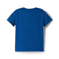 Babyhug 100% Cotton Knit Half Sleeves Beach Theme Printed & Striped T-Shirts Pack Of 3 - Multicolour