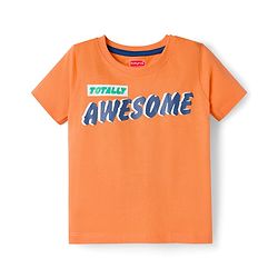 Babyhug 100% Cotton Knit Half Sleeves Animal & Striped Printed T-Shirts Pack Of 3 - Multicolour
