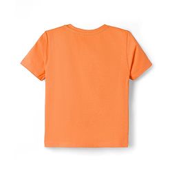 Babyhug 100% Cotton Knit Half Sleeves Animal & Striped Printed T-Shirts Pack Of 3 - Multicolour