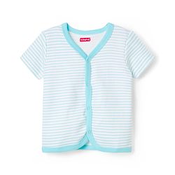 Babyhug 100% Cotton Knit Antibacterial Jhablas With Bunny Heart & Floral Print Pack of 3 - Multicolor