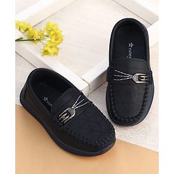 Cute Walk by Babyhug Slip On Loafers - Navy Blue