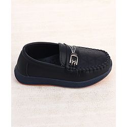 Cute Walk by Babyhug Slip On Loafers - Navy Blue