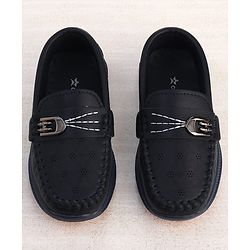 Cute Walk by Babyhug Slip On Loafers - Navy Blue