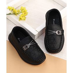 Cute Walk by Babyhug Slip On Loafers - Navy Blue