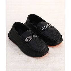 Cute Walk by Babyhug Slip On Loafers - Navy Blue