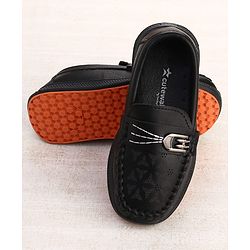 Cute Walk by Babyhug Slip On Loafers - Navy Blue