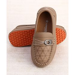 Cute Walk by Babyhug Slip On Loafers - Navy Blue