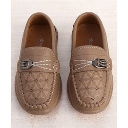 Cute Walk by Babyhug Slip On Loafers - Navy Blue