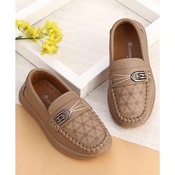 Cute Walk by Babyhug Slip On Loafers - Navy Blue