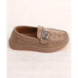Cute Walk by Babyhug Slip On Loafers - Navy Blue