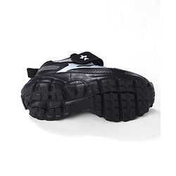 Cute Walk by Babyhug Solid Colour Sneaker Shoes with Velcro Closure - Black