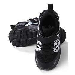 Cute Walk by Babyhug Solid Colour Sneaker Shoes with Velcro Closure - Black