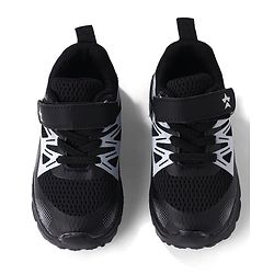 Cute Walk by Babyhug Solid Colour Sneaker Shoes with Velcro Closure - Black