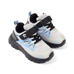 Cute Walk by Babyhug Solid Colour Sneaker Shoes with Velcro Closure - Black