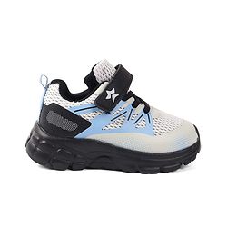 Cute Walk by Babyhug Solid Colour Sneaker Shoes with Velcro Closure - Black