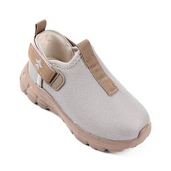 Cute Walk by Babyhug Solid Colour Sneaker Shoes with Velcro Closure - Aqua Blue