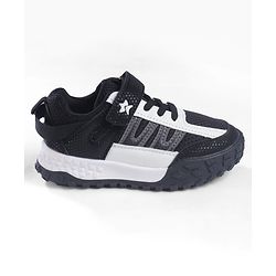 Cute Walk by Babyhug  Velcro Closure Sneaker Shoes - Black