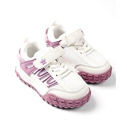 Cute Walk by Babyhug  Velcro Closure Sneaker Shoes - Black
