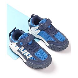 Cute Walk by Babyhug  Velcro Closure Sneaker Shoes - Black