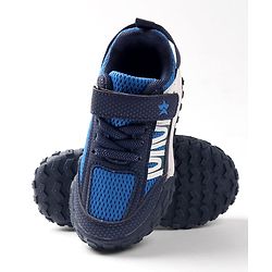 Cute Walk by Babyhug  Velcro Closure Sneaker Shoes - Black