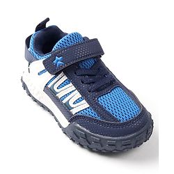 Cute Walk by Babyhug  Velcro Closure Sneaker Shoes - Black