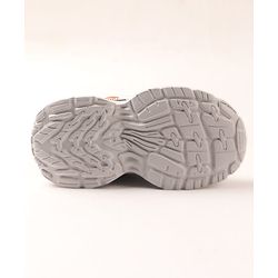 Cute Walk by Babyhug Velcro Closure Sneaker Shoes - Grey