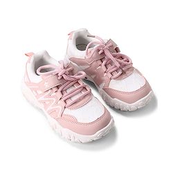 Cute Walk by Babyhug Velcro Closure with Floral Design Sneaker Shoes - Pink