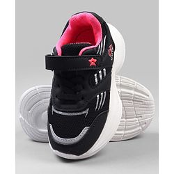 Cute Walk by Babyhug Closure Sneakers with Cute Print - Pink