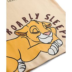 Babyhug Disney Single Jersey Knt Half Sleeves Shorts Night Suit with Lion King Graphics - Multicolour