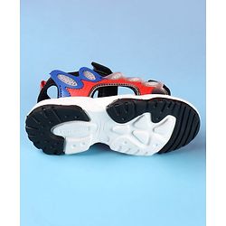 Cute Walk by Babyhug Velcro Closure Sandals - Black