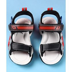 Cute Walk by Babyhug Velcro Closure Sandals - Black