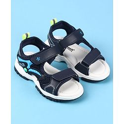 Cute Walk by Babyhug Velcro Closure Sandals - Grey