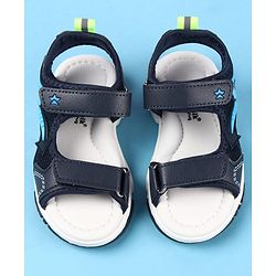 Cute Walk by Babyhug Velcro Closure Sandals - Grey
