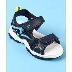 Cute Walk by Babyhug Velcro Closure Sandals - Grey