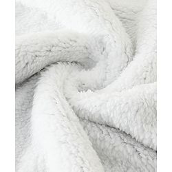 Babyhug Premium Hooded Knitted Blanket Sleeping Bag with Soft Fur Lining| Light Weight| Warm & Cozy Winter Wrapper| Machine Washable| Button Closure| 0 to 12 months| New Born Gifting - Grey