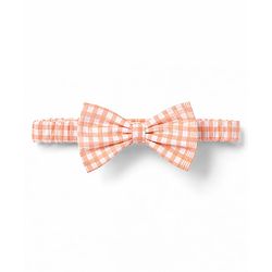 Babyhug Cotton Woven Half Sleeves Checked Frock With Bloomer & Headband - Pink