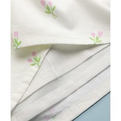 Babyhug Cotton Woven Sleeveless Frock With Floral Print & Applique - White