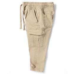 Babyhug Cotton Woven Full Sleeves Checkered Shirt & Trouser Set - Beige